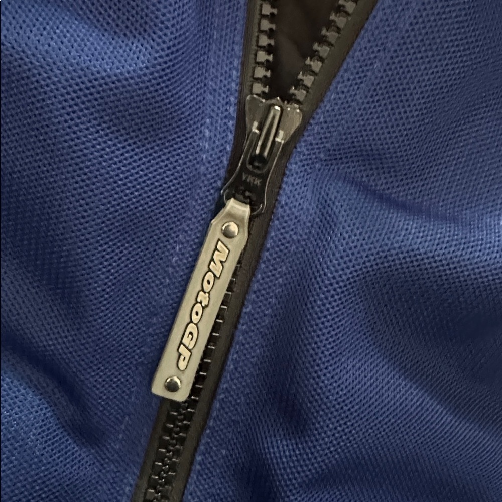Blue Motorcycle Jacket - Picture 4 of 10